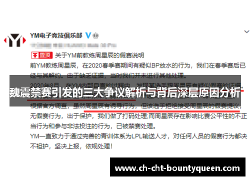 魏震禁赛引发的三大争议解析与背后深层原因分析